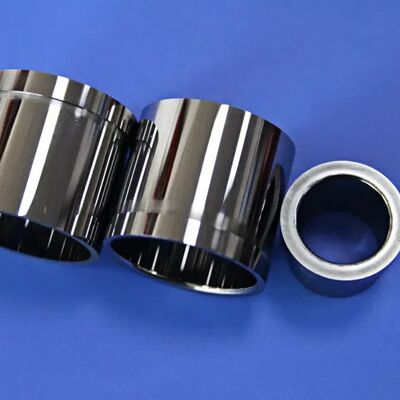 WC-Ni Zero Magnetic Interference Precision Locating Component with Permeability <1.002 and Inner Bore Tolerance ±0.001mm for MRI & Semiconductor Applications