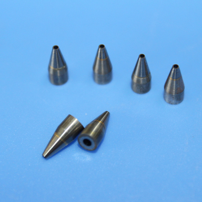 품질 0.85mm 초고 정밀 레이저 용접 텅스텐 스틸 노즐 공장